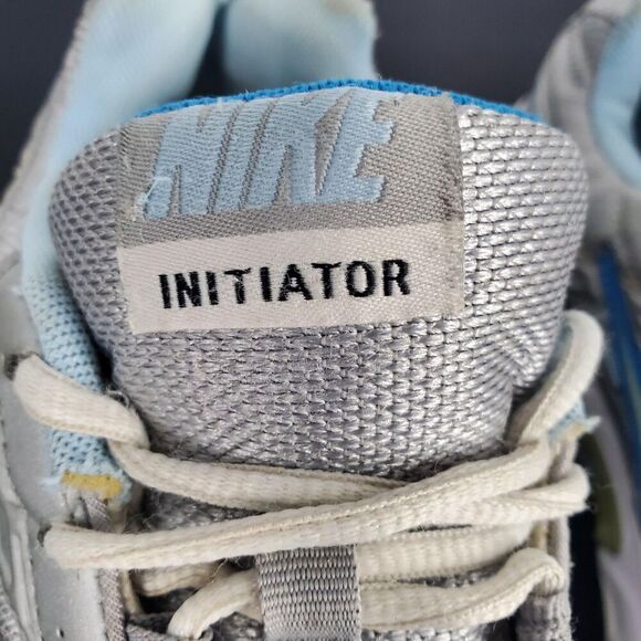 Nike Initiator Shoes Womens Size 8.5 Silver Blue Running Athletic 394053-014 - Picture 9 of 11